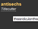 titlecutter